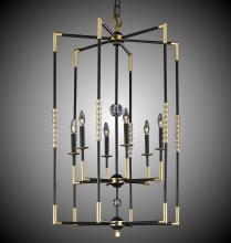  CH3504-38G-ST - 6 Light Magro Chandelier